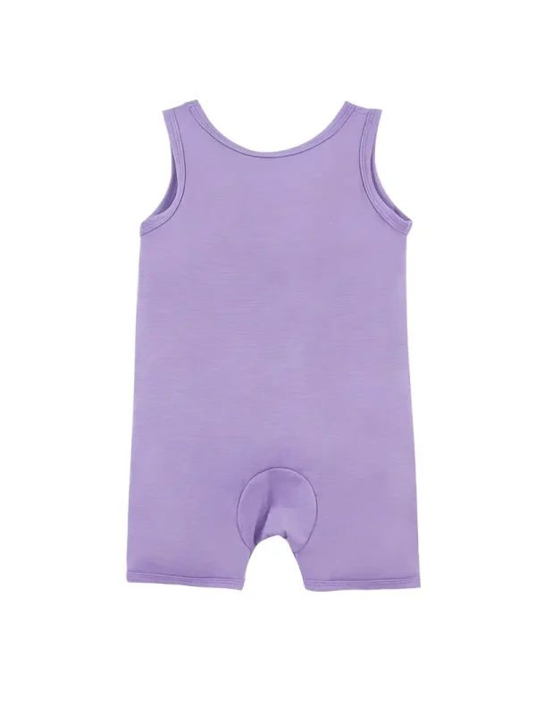 LULUKAKA Baby Romper - Soft Polyester & Spandex Blend, Sleeveless Casual Onesie for Boys & Girls, Machine Washable, Perfect for Outdoor - Image 3